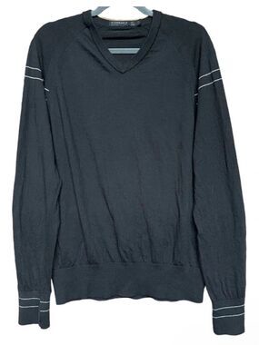 ICEBREAKER Men’s 100% Wool V-Neck Sweater XL